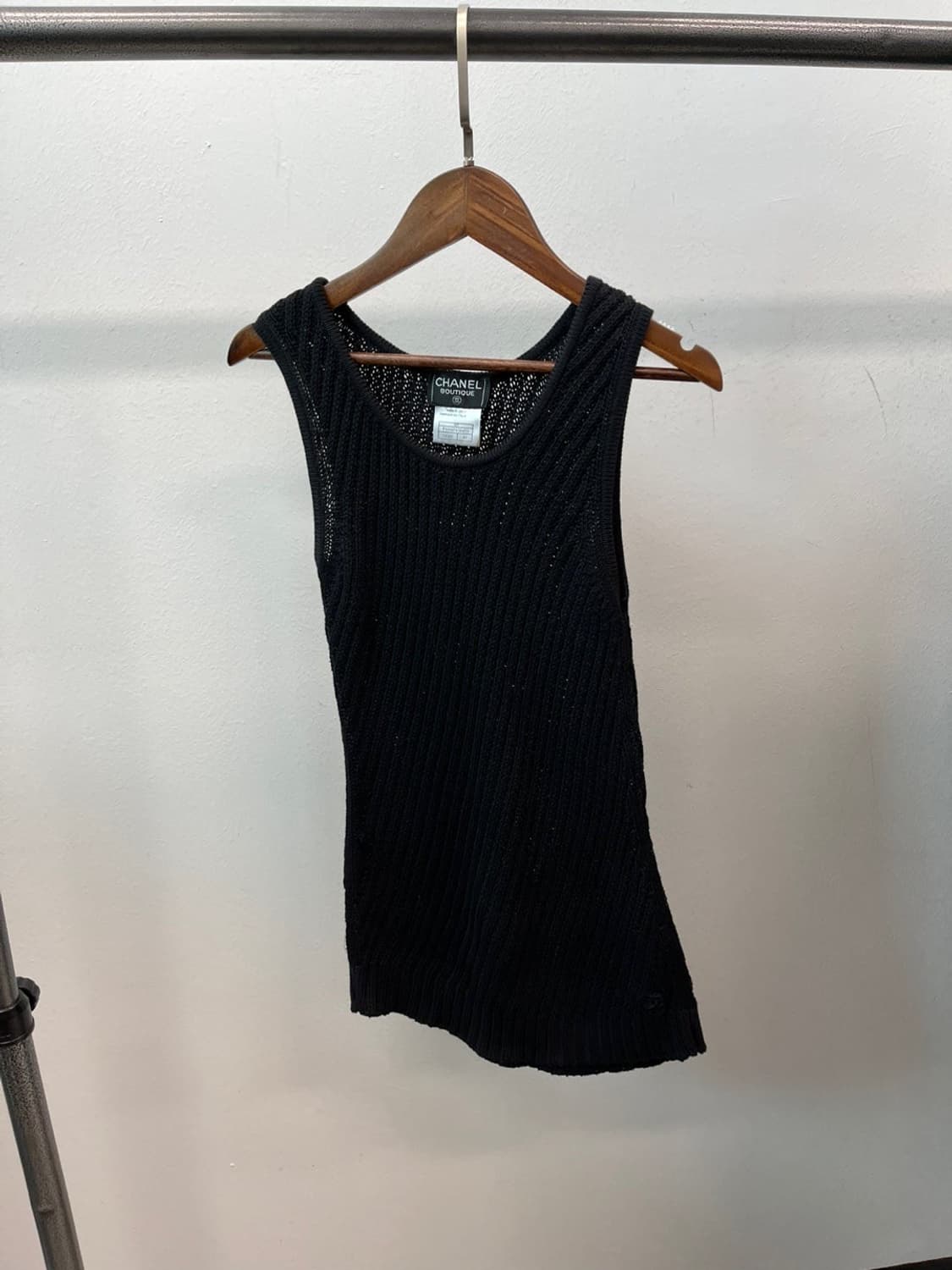 여) 샤넬 민소배 니트탑  상품이미지2