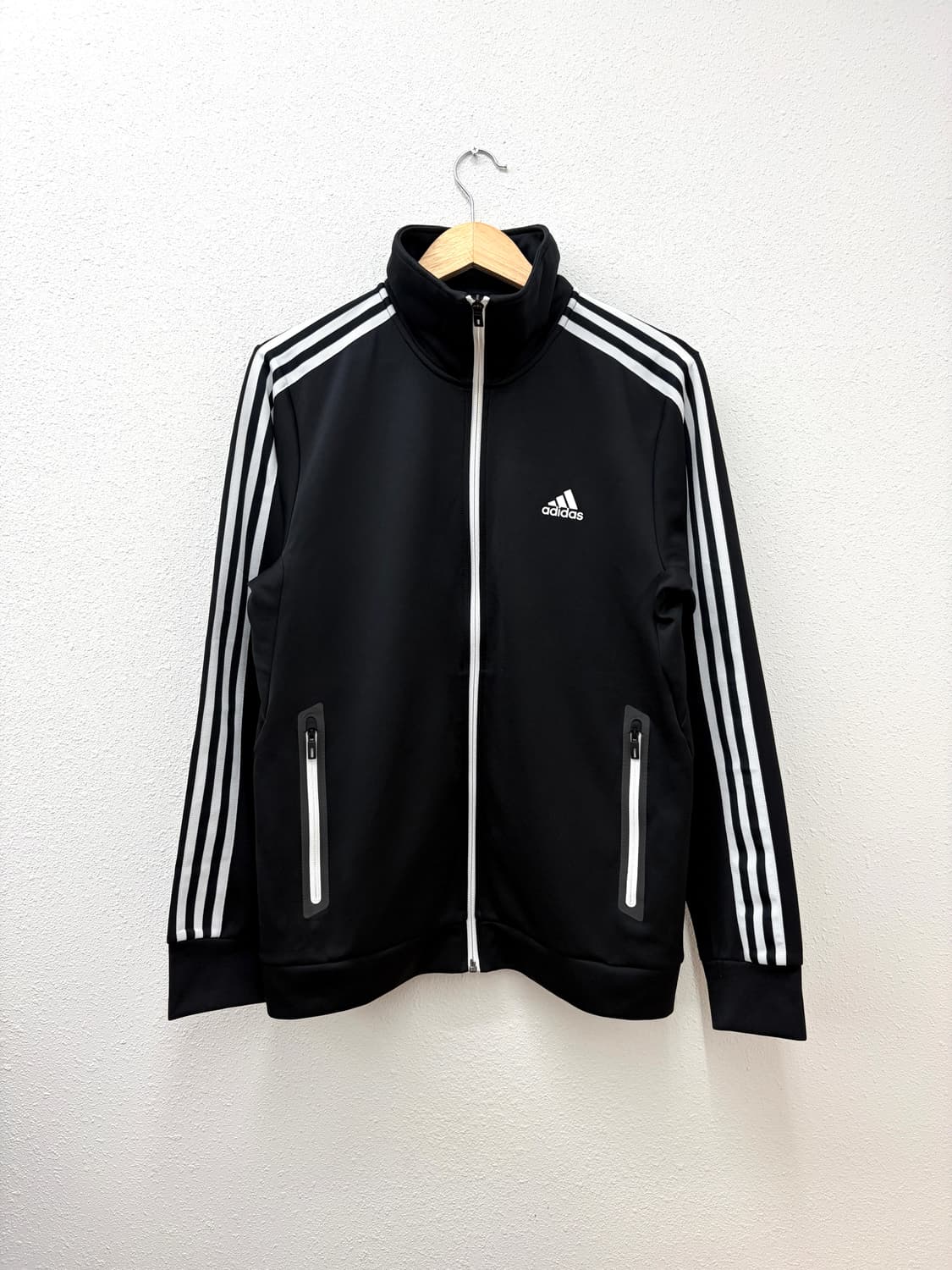 아디다스 삼선 블랙 트랙탑 져지 상품이미지1