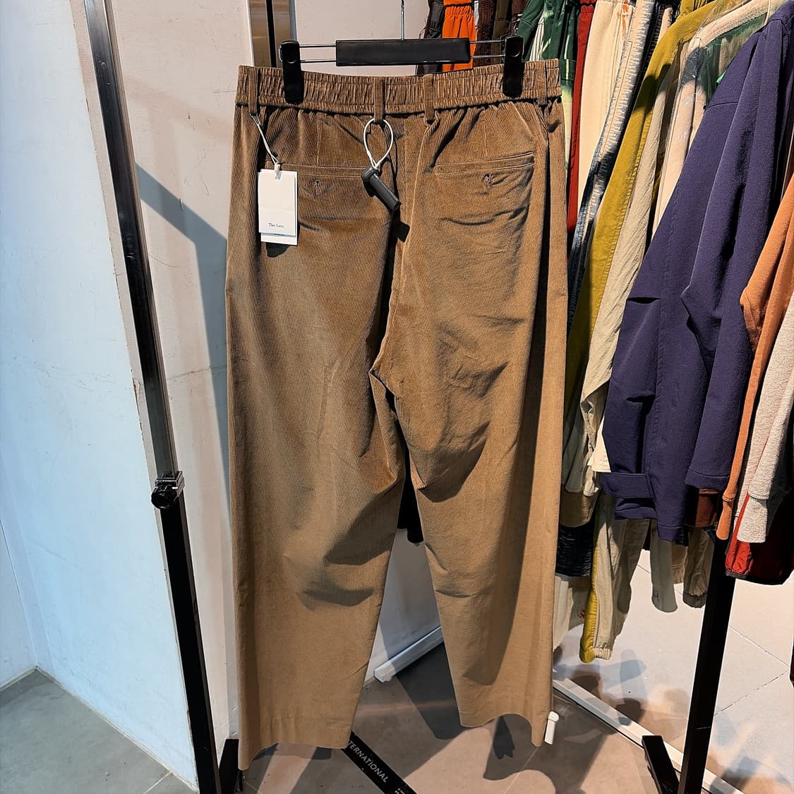 (정품/새상품) THE LESS 더 레스 남성 코듀로이 와이드 코튼 팬츠 상품이미지4