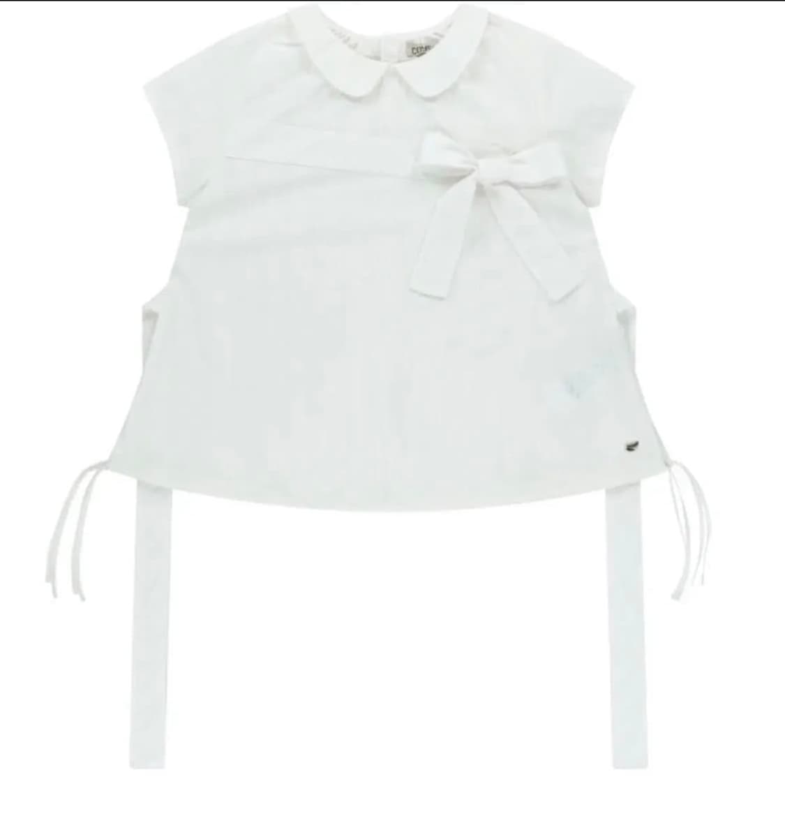 코이세이오 보우 블라우스 화이트 상품이미지1