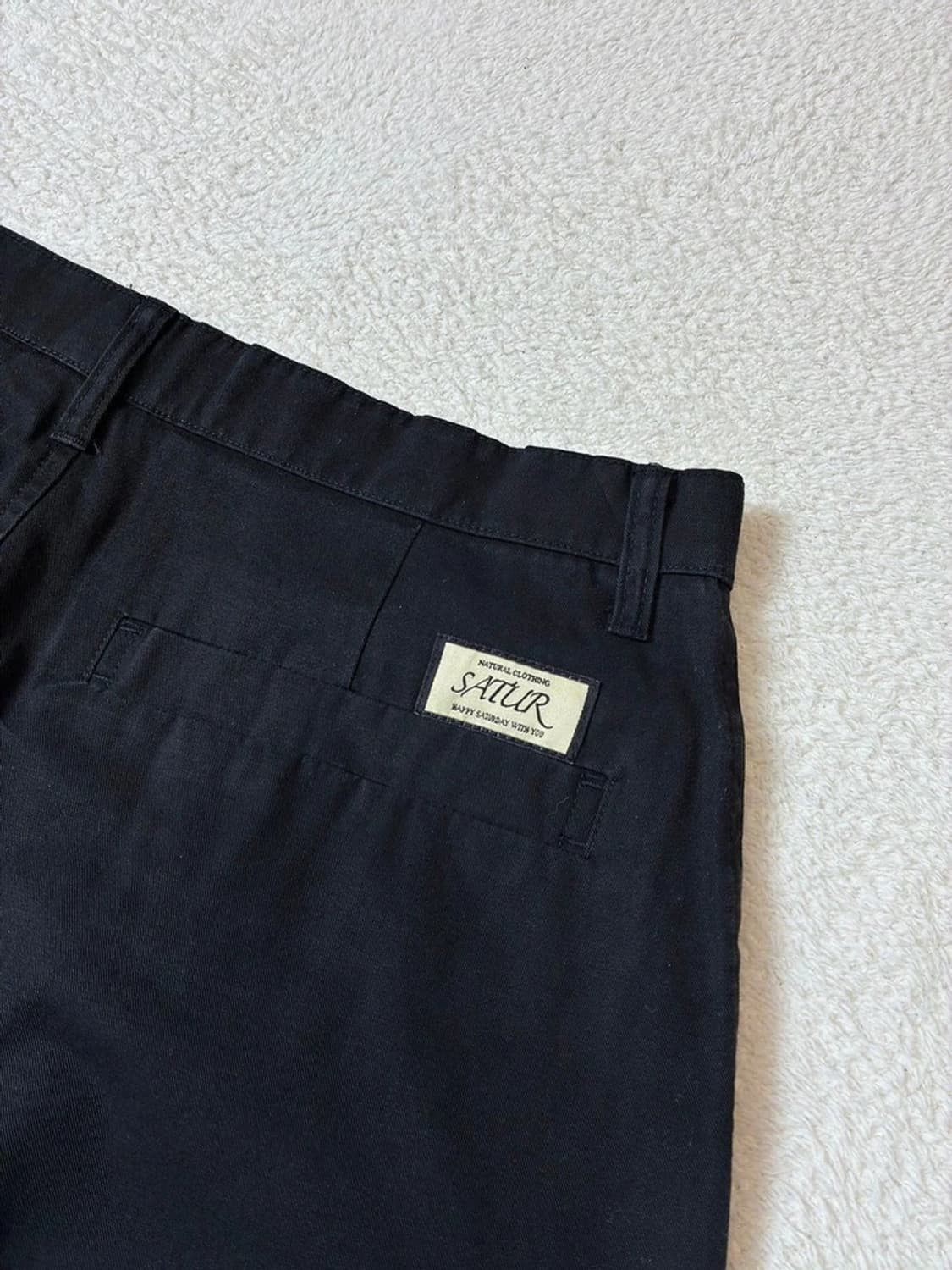 세터 SATUR 투턱 클래식 와이드 친노 팬츠 PN7243 상품이미지8