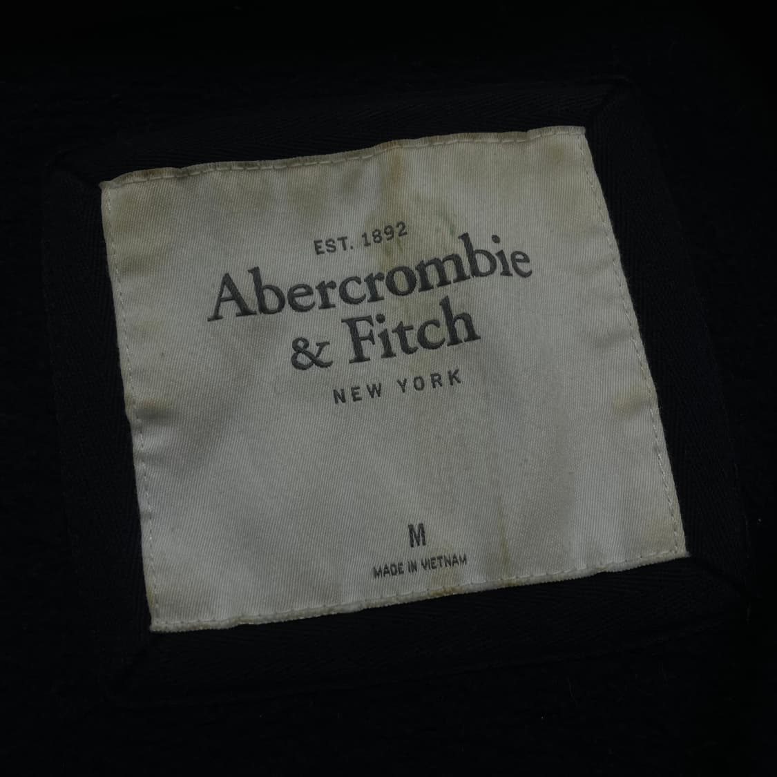 아베크롬비 아치 로고 후드집업 네이비 상품이미지4