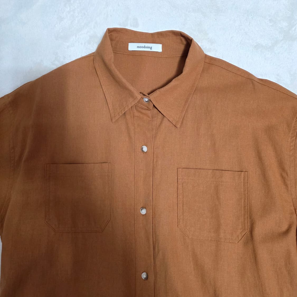 (F)여성 MOODNING 반팔 롱 원피스 상품이미지2