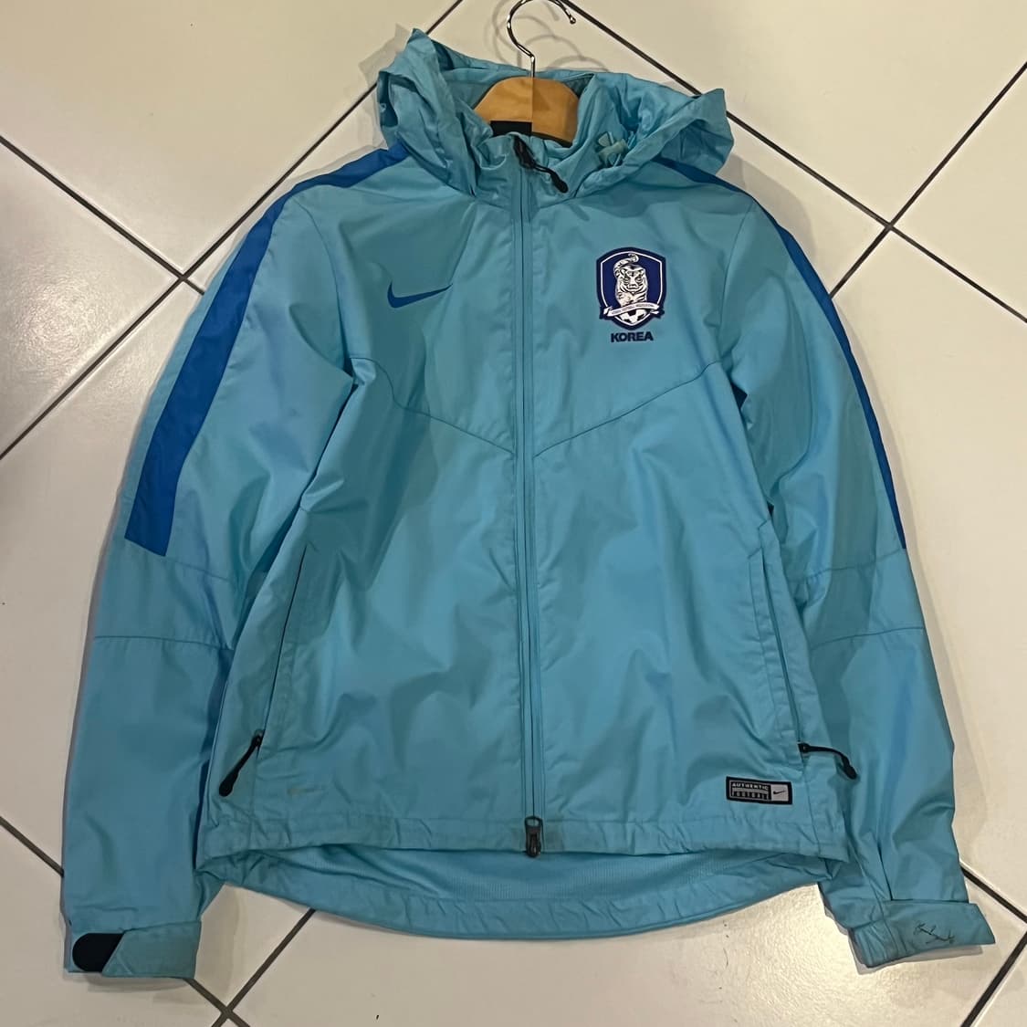 나이키 16-18 한국 국가대표 레인자켓 축구 바막 우먼스 상품이미지1