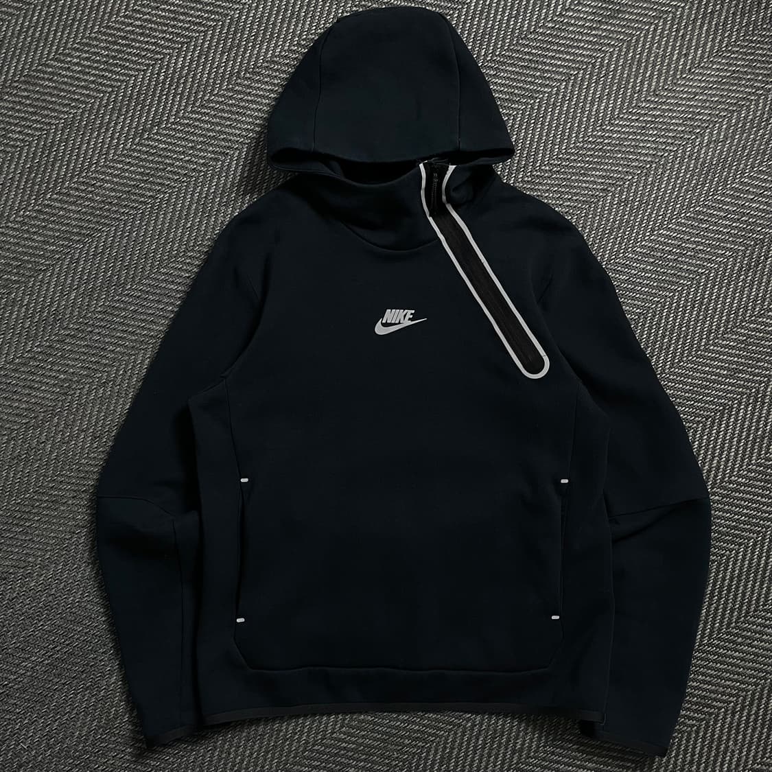 나이키 스카치 스우시 테크 플리스 비대칭 후드 티셔츠y 4959 상품이미지2
