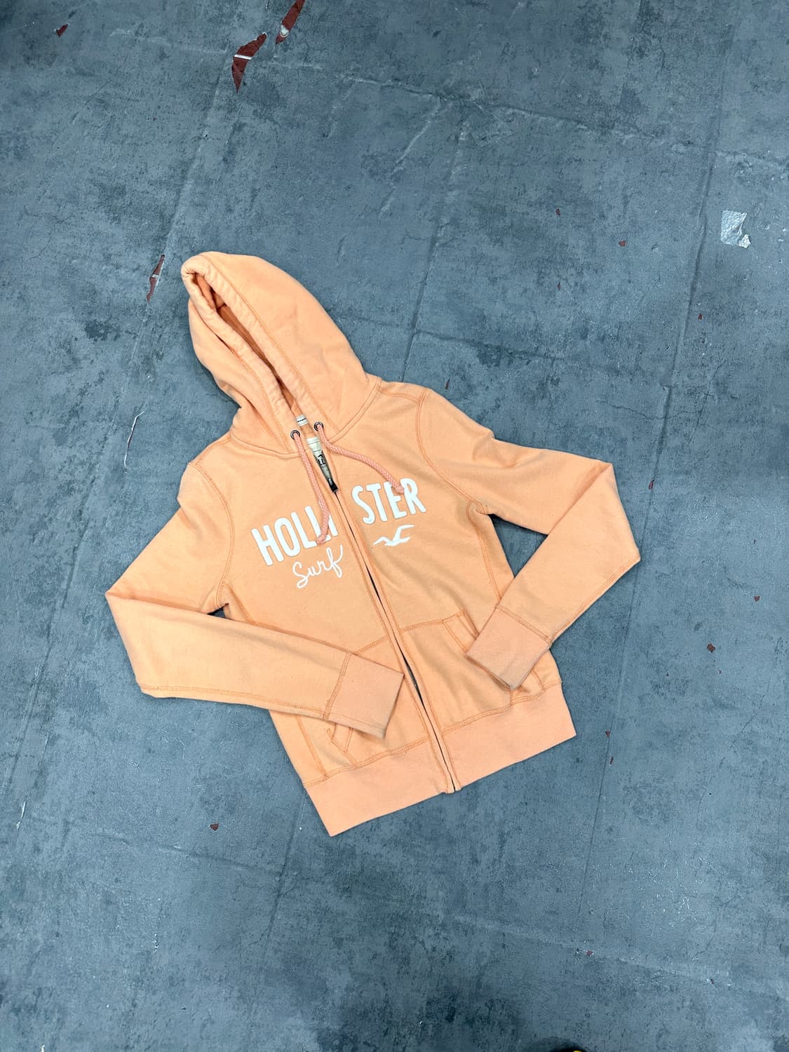 홀리스터 후드집업 살구 상품이미지1