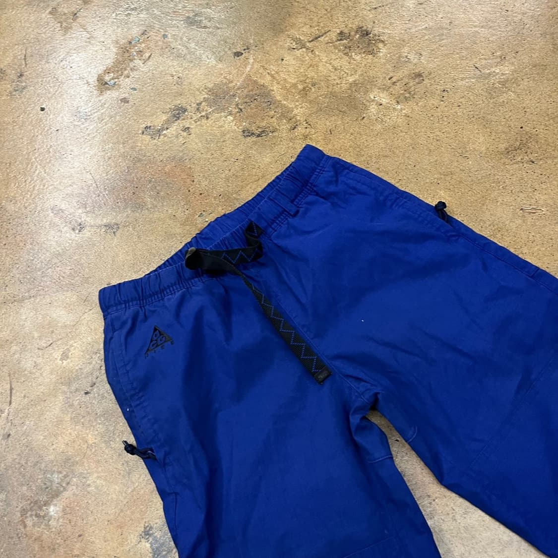 [정품/M] 나이키 ACG 블루 트레이닝 바지 b15 상품이미지1