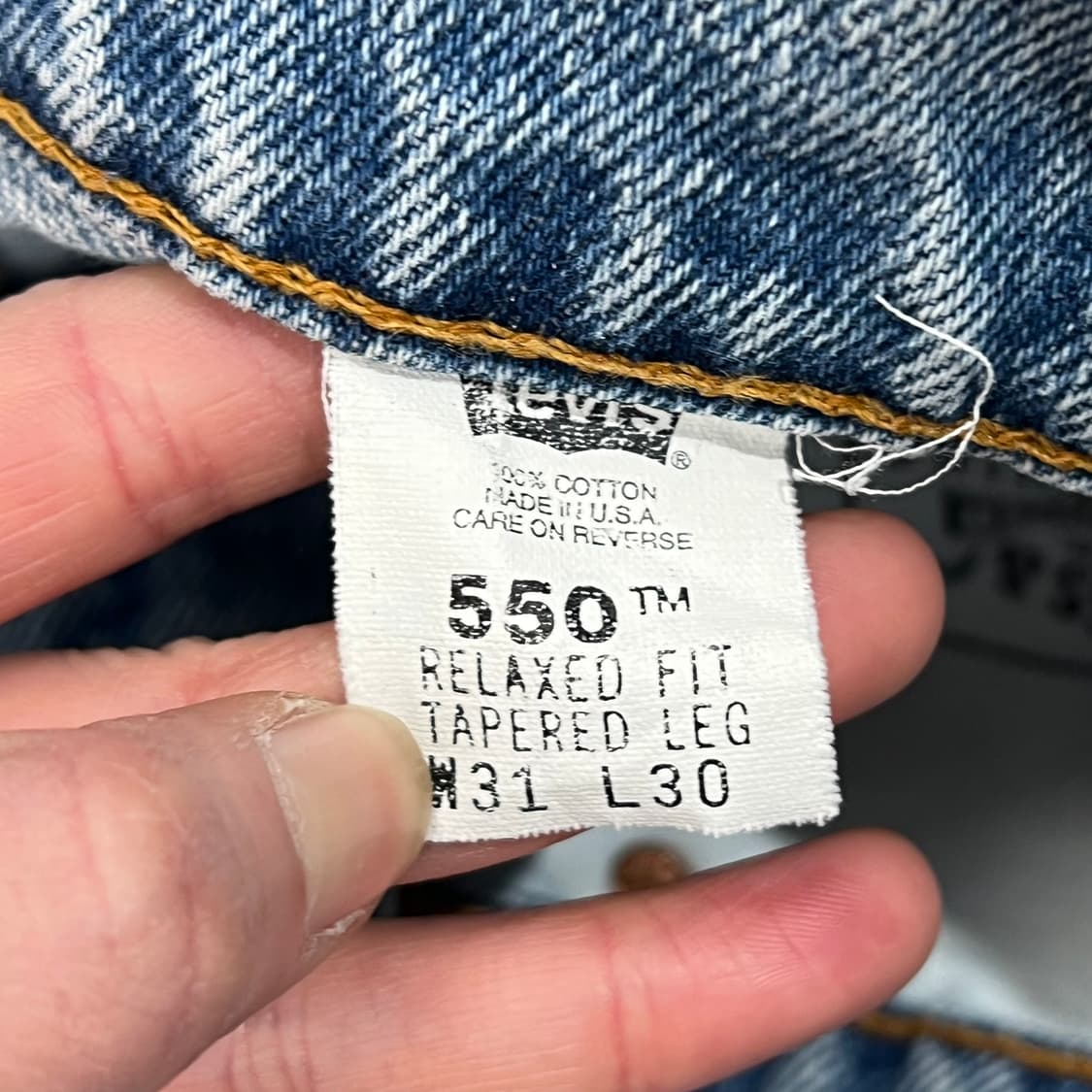 usa 리바이스 550 데님팬츠 s09031 상품이미지8