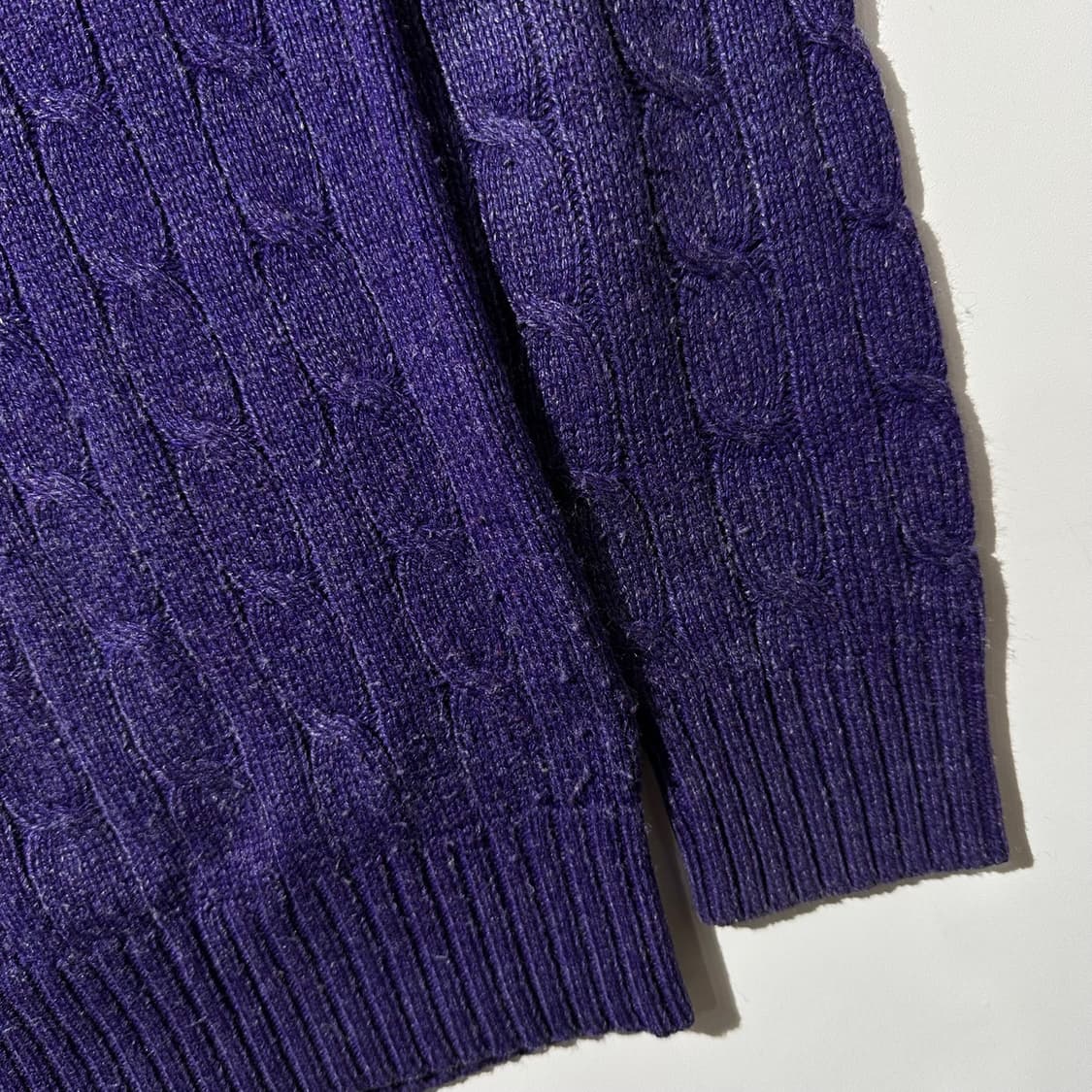 폴로 랄프로렌 실크 케이블 라운드 니트 상품이미지5