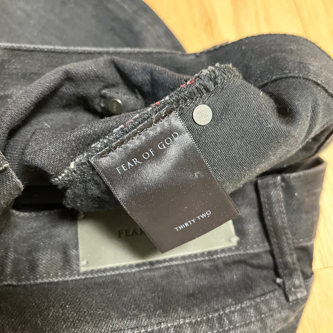 피어오브갓 4th 컬렉션 블랙 셀비지 데님 상품이미지7