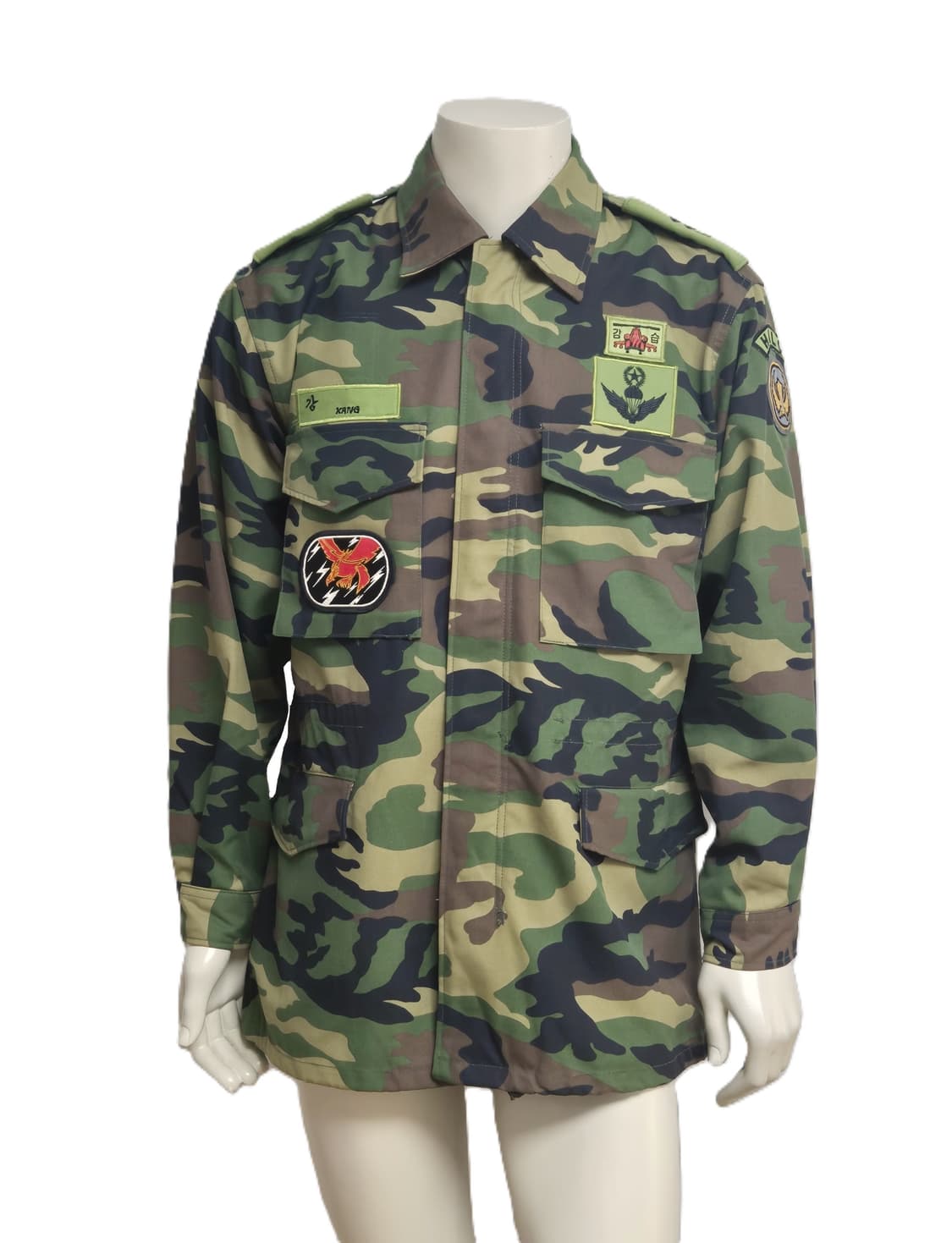 육군 구형 1공중강습여단 중위 중기형 야전상의 전투복 상의 자켓 (L) 상품이미지1
