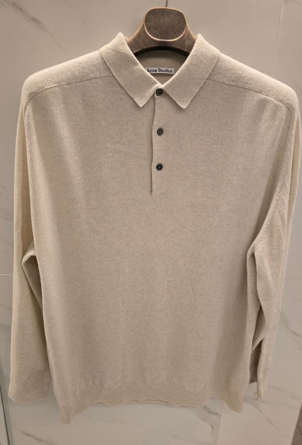 아크네 스튜디오 울 폴로 스웨터 상품이미지1