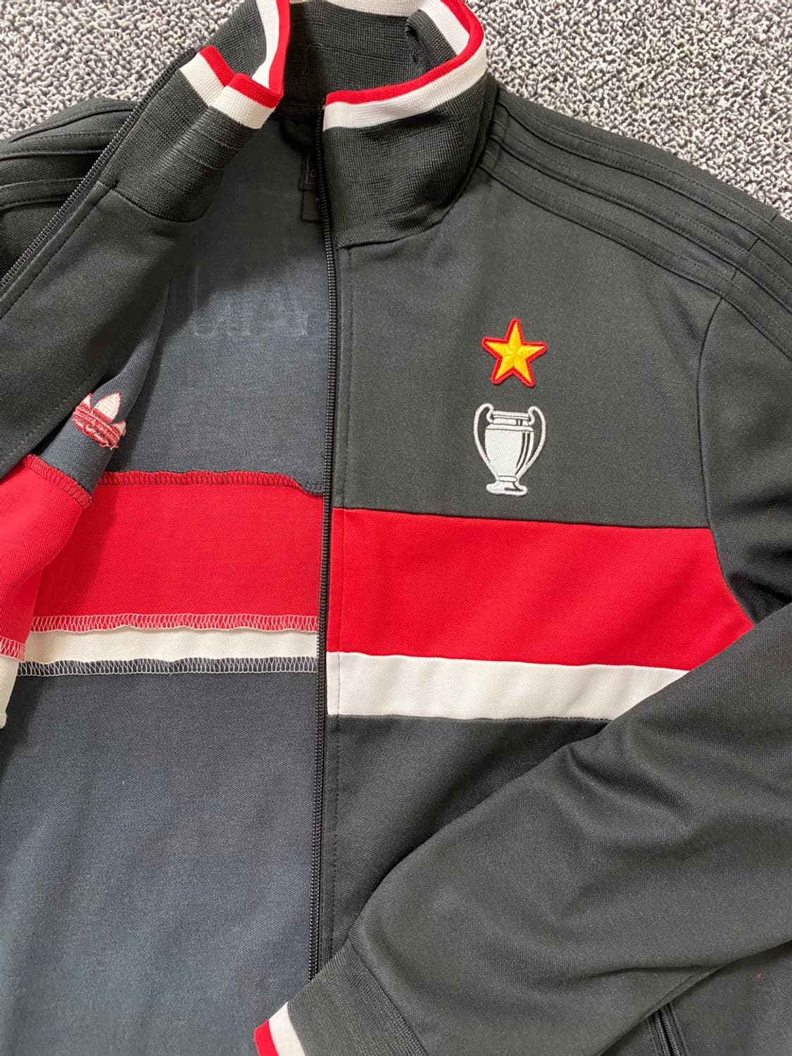 빈티지9. 아디다스 파이어버드 AC밀란 져지 / 트랙탑 (택포) 상품이미지5