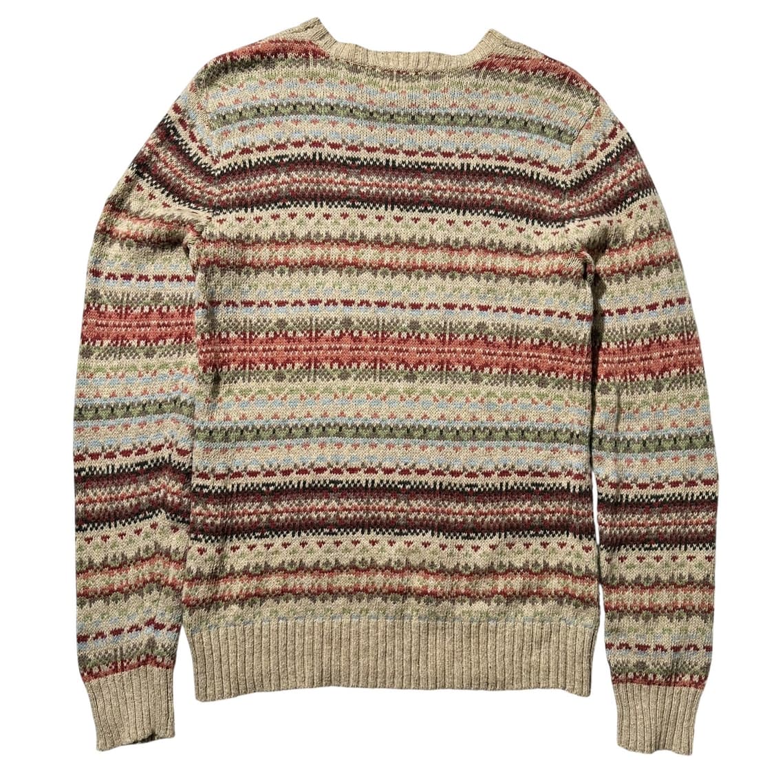 폴로 랄프로렌 페어아일 패턴 라운드 니트 상품이미지2