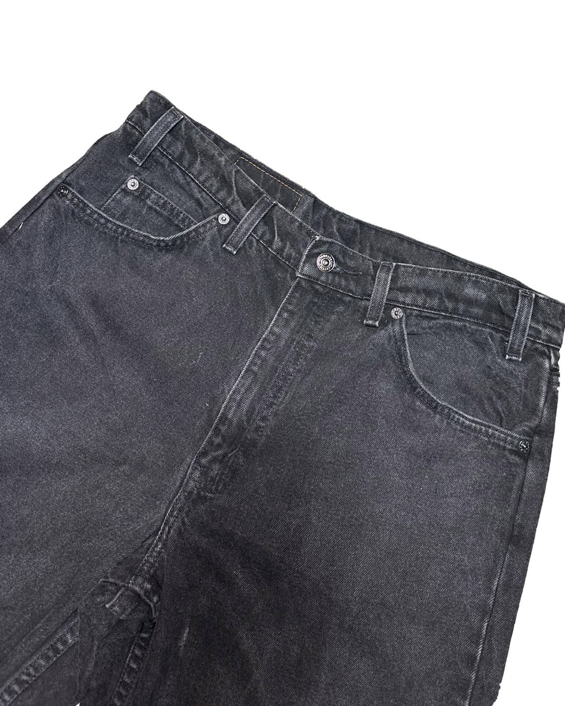 리바이스550 블랙 오렌지탭 데님 팬츠 34x32 상품이미지3