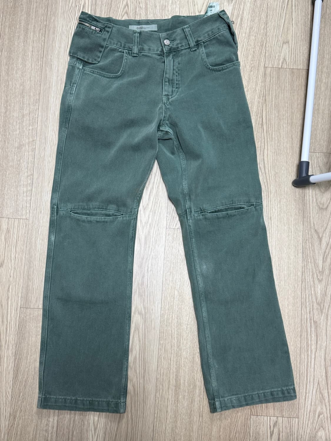 플라스틱프로덕트 MPa Bag Pants 에메랄드 s사이즈 팝니다. 상품이미지6