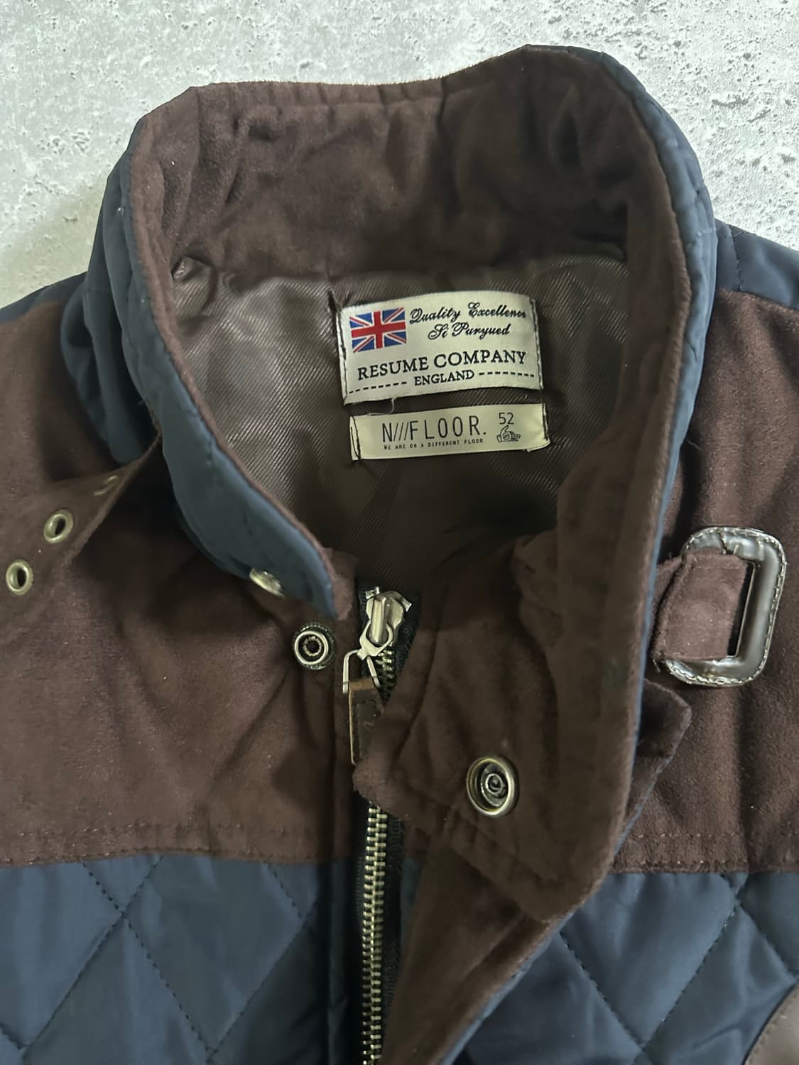 RESUME COMPANY 퀼팅 헌팅 자켓 상품이미지6