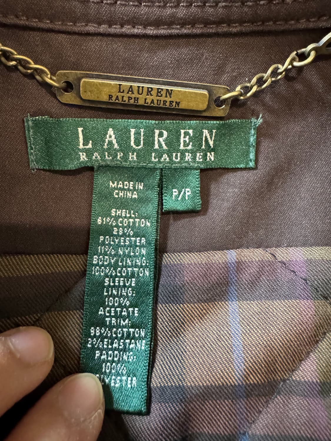 로렌 랄프로렌 안감누빔 자켓 상품이미지8