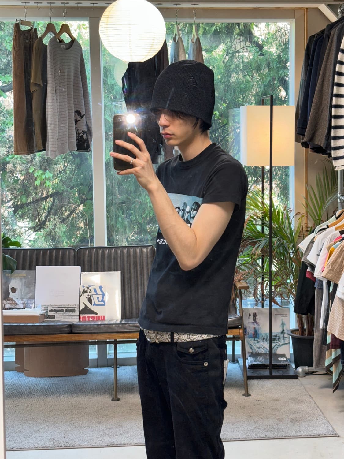 Ca4la 페이퍼 패브릭 그런지 비니 상품이미지6