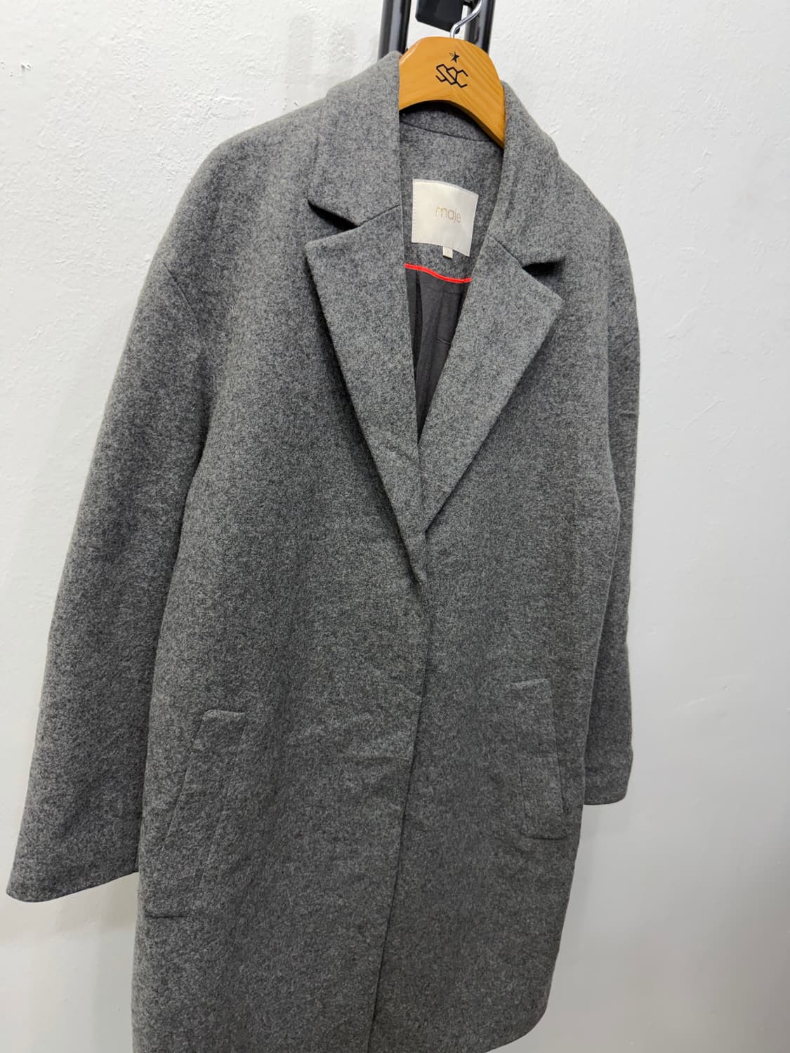 정품) 마쥬 그레이 간절기 코트 1(66) 상품이미지2