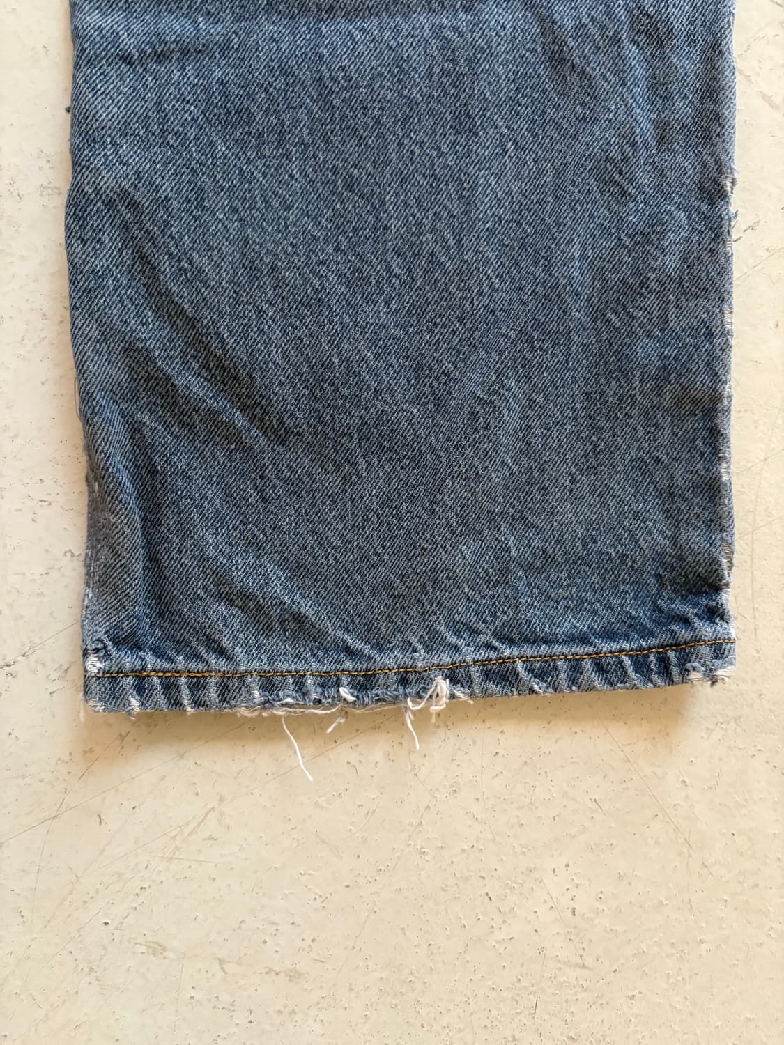 00‘s vtg Levis 517 Repair Denim pant. 상품이미지7