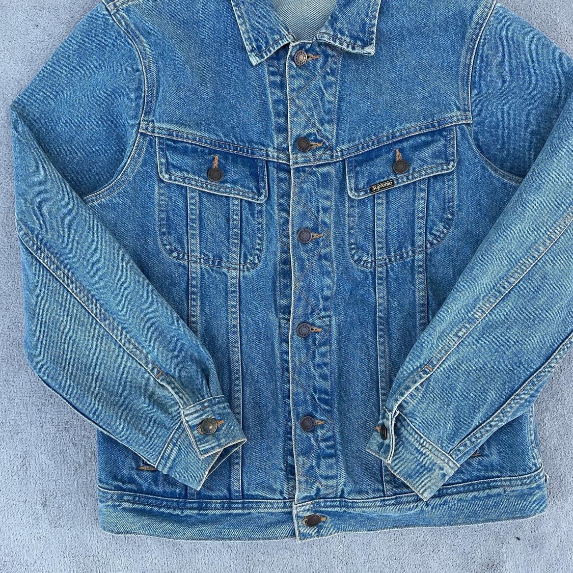 슈프림 x 블랙사바스 16ss 데님 트러커자켓 상품이미지5