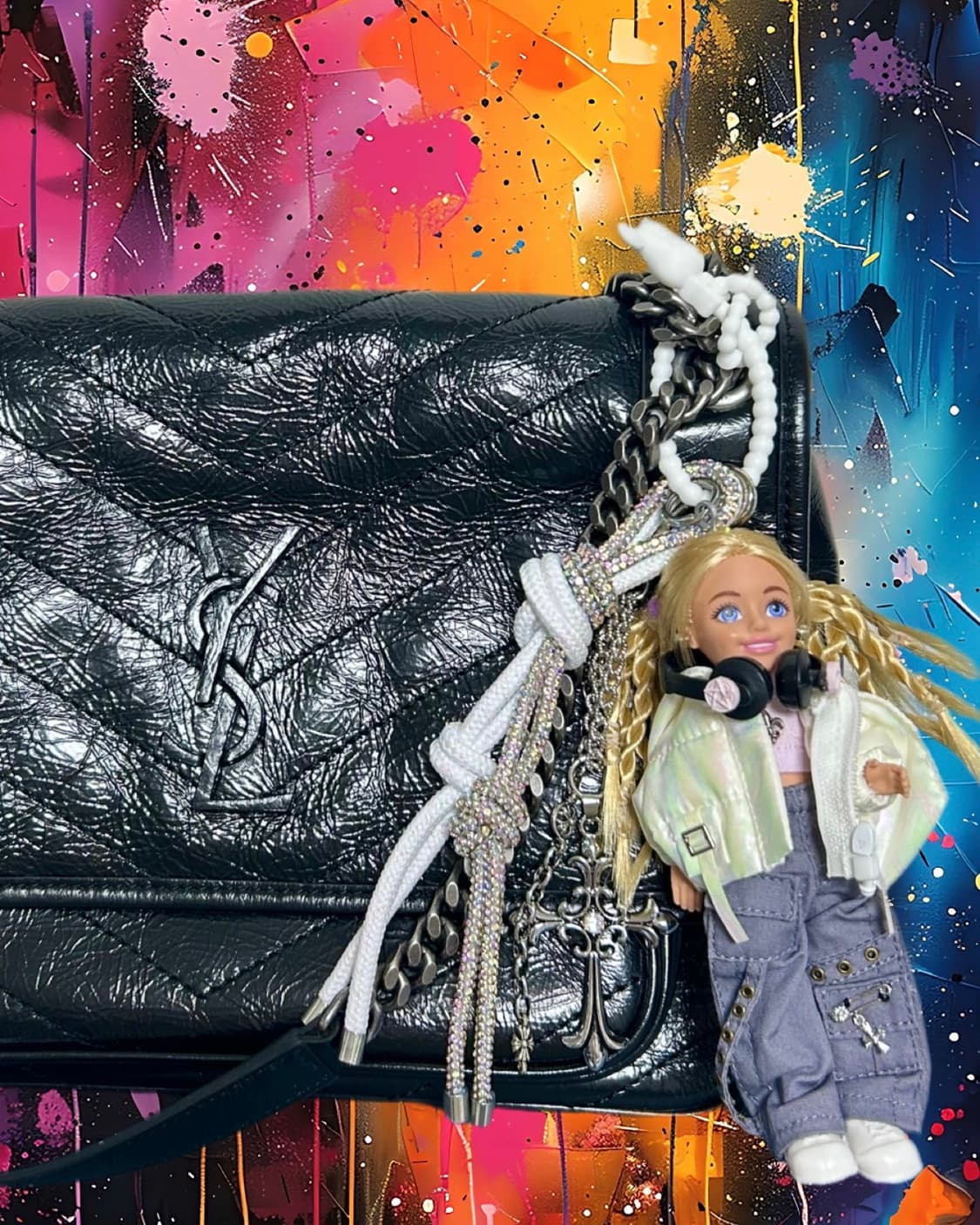 (19)바비키링 정품USA 마텔사 바비인형 커스텀키링 상품이미지5