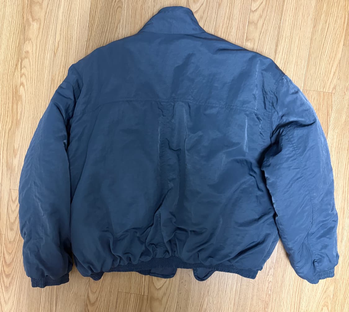 이에이 와이어 컬러 오버사이즈 점퍼 패딩 자켓 블루 L 상품이미지3