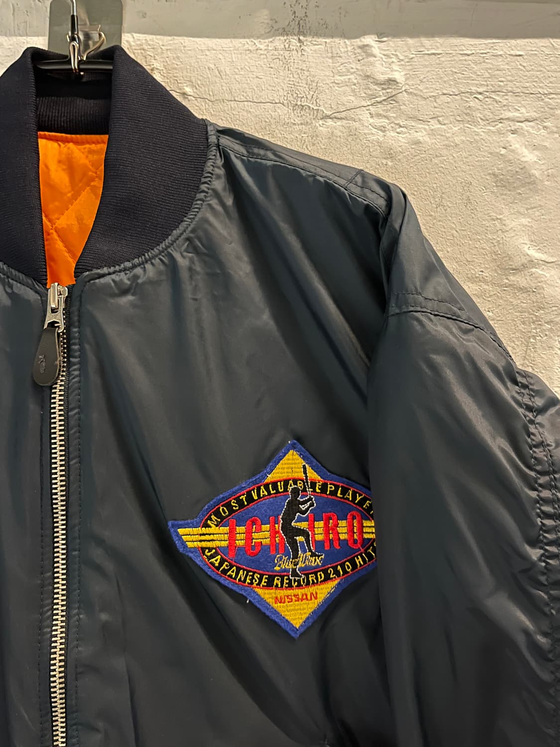 Vintage Ichiro 90s 닛산 봄버 자켓 상품이미지2