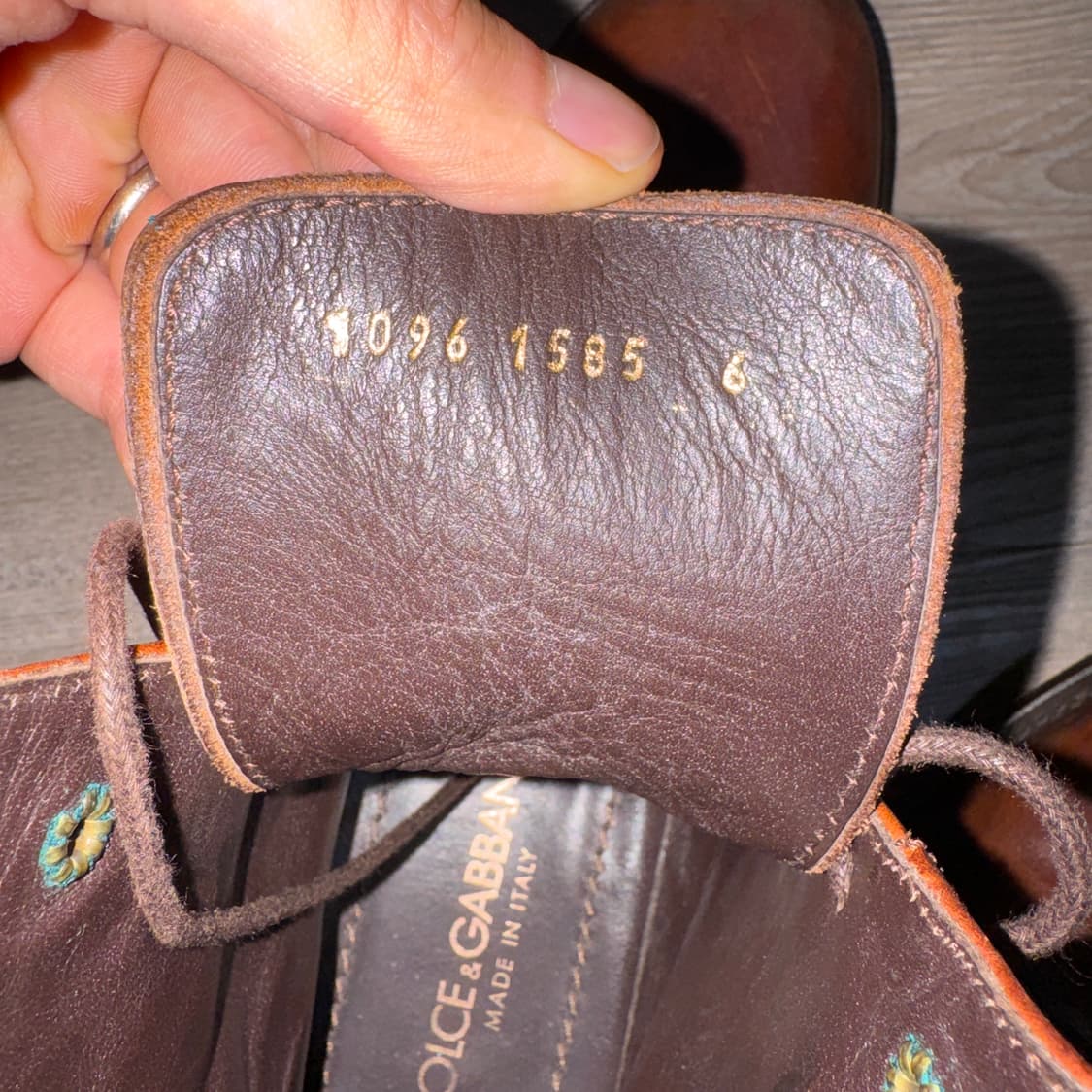 DOLCE&GABBANA 벨트 부츠 상품이미지10