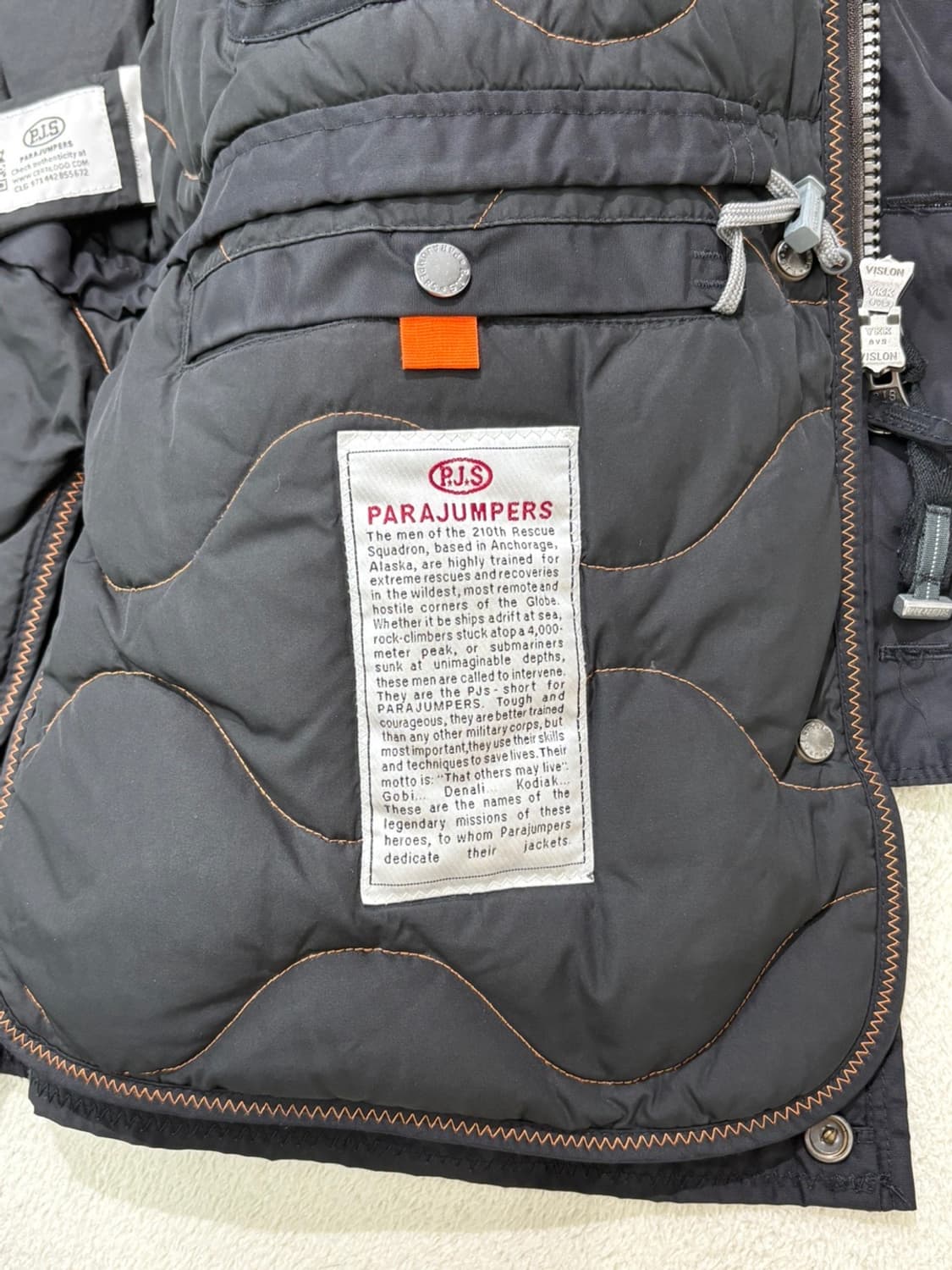 파라점퍼스 코디악 야상 패딩 자켓 M 100 상품이미지5