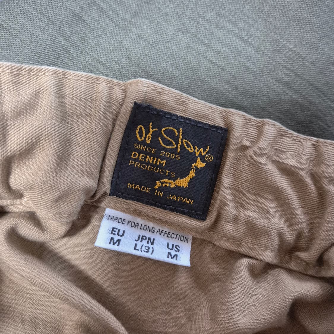 오어슬로우 프렌치워크팬츠 3사이즈 KHAKI 상품이미지3