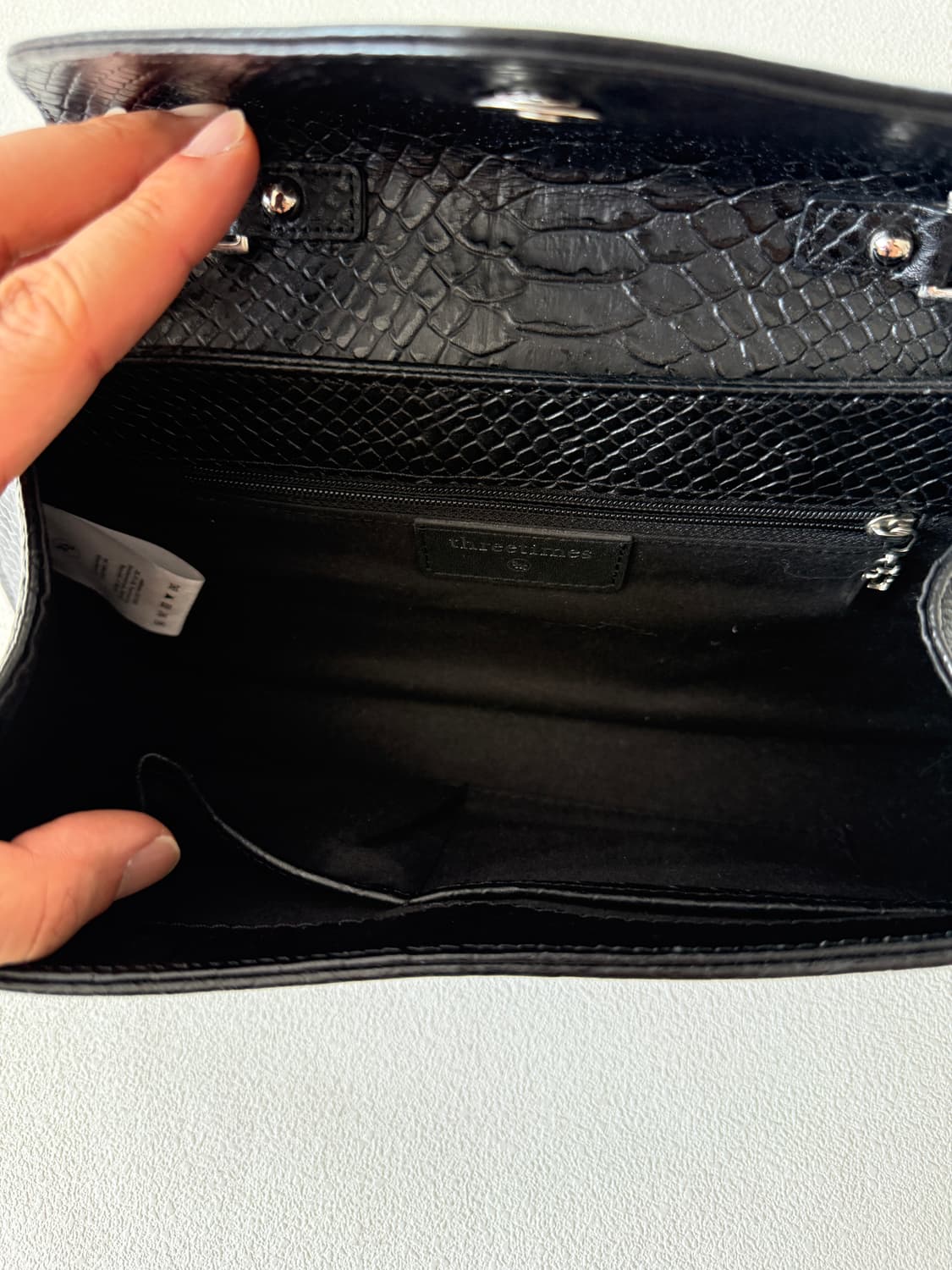 쓰리타임즈(threetimes) 레더 숄더백 상품이미지8