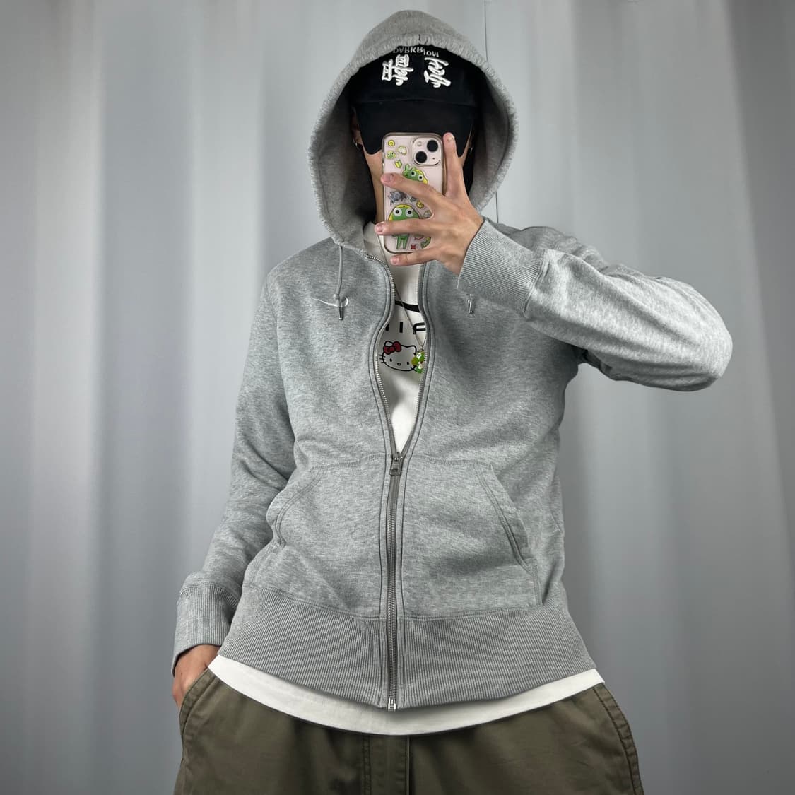 <나이키 스우시 스탠다드 후드 집업> No.1257 상품이미지2