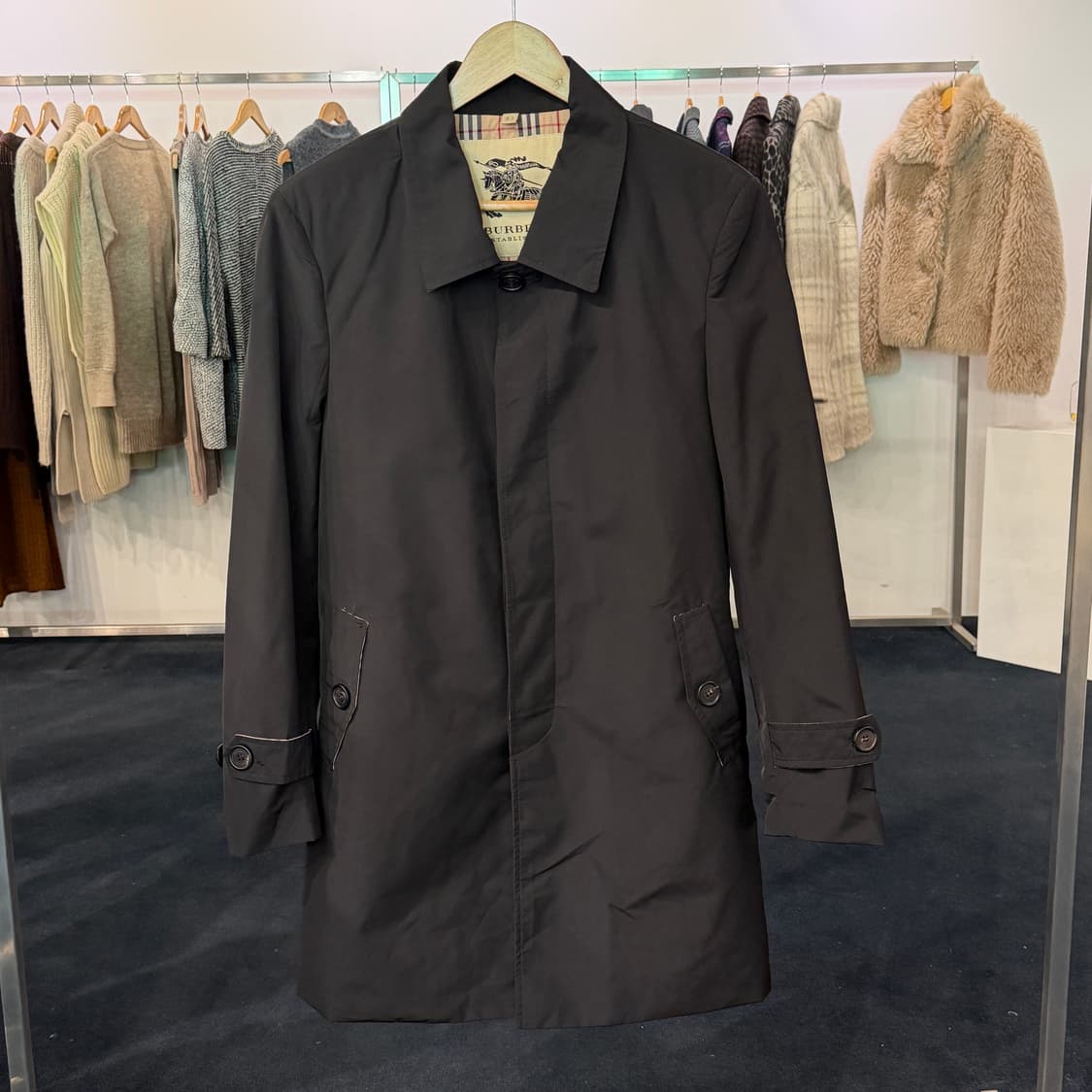 [M] 버버리 포크스톤 개버딘 카코트 상품이미지1