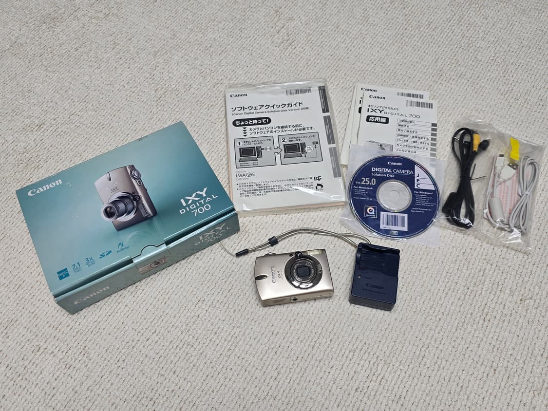 원희 디카! 캐논 익시 ixy 700(=익서스 ixus 750) 풀박스 상품이미지1