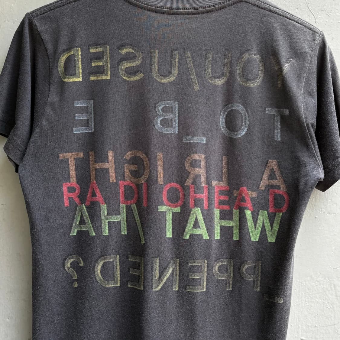 Radiohead 00’s ‘In Rainbows’ tour tee 상품이미지4