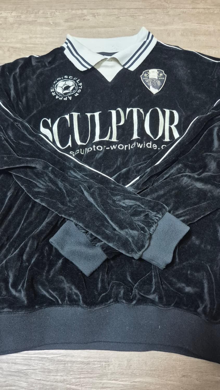 스컬프터 벨루어 사커 저지 블랙 L 상품이미지5