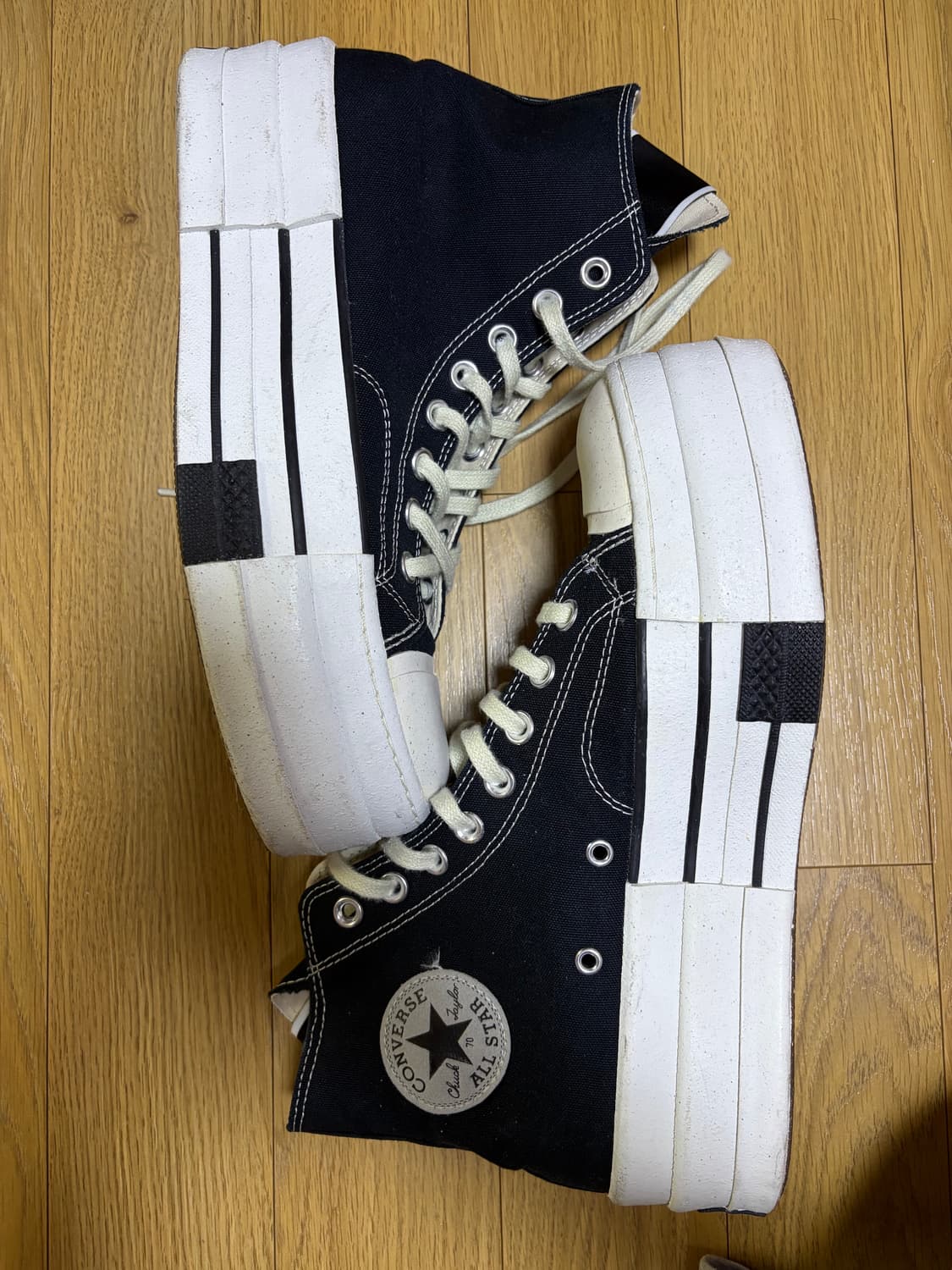 컨버스 X 다크쉐도우 더블다크스타 하이 275 상품이미지3