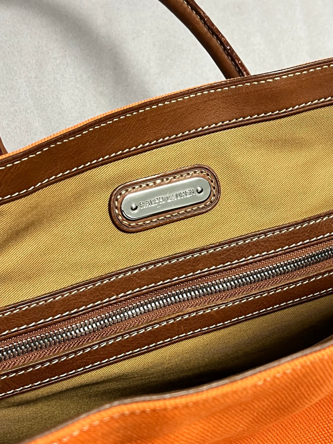 Ralph Lauren Canvas Ricky Tote 상품이미지7