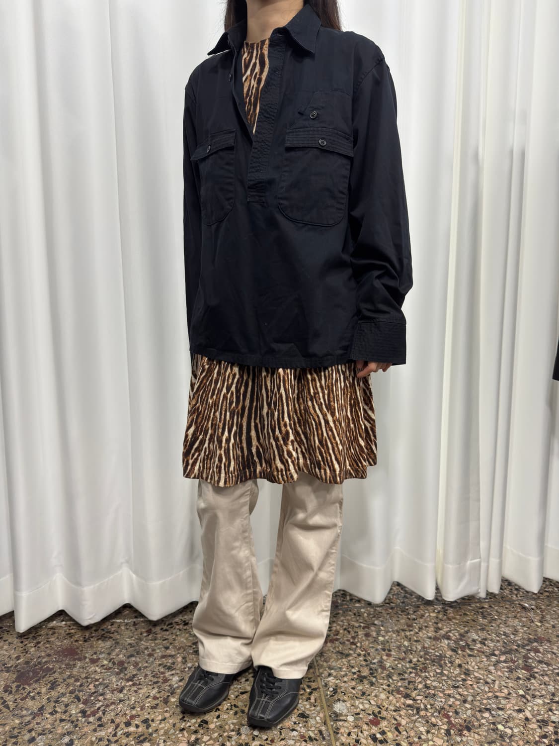 michael kors leopard knit dress 상품이미지6