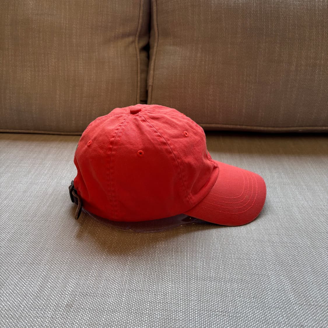 폴로 랄프로렌 볼캡 오렌지 모자 상품이미지5