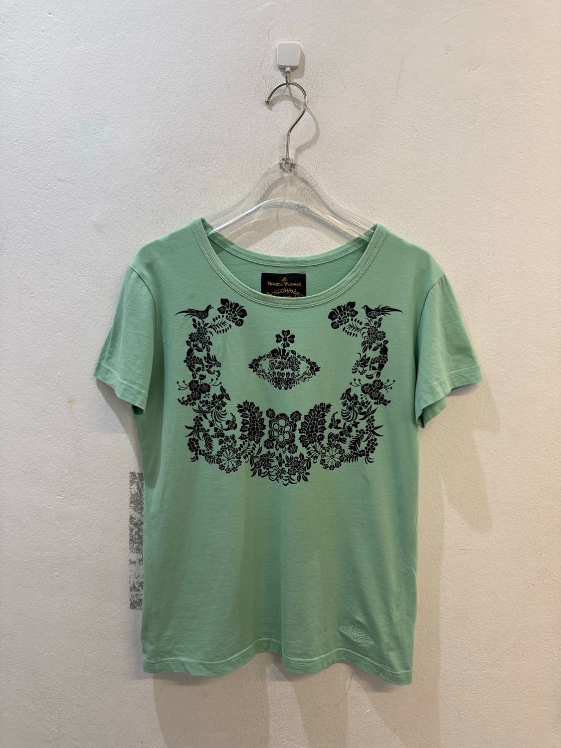Vivian Westwood Anglo-Mania Mint T-shirt 상품이미지1