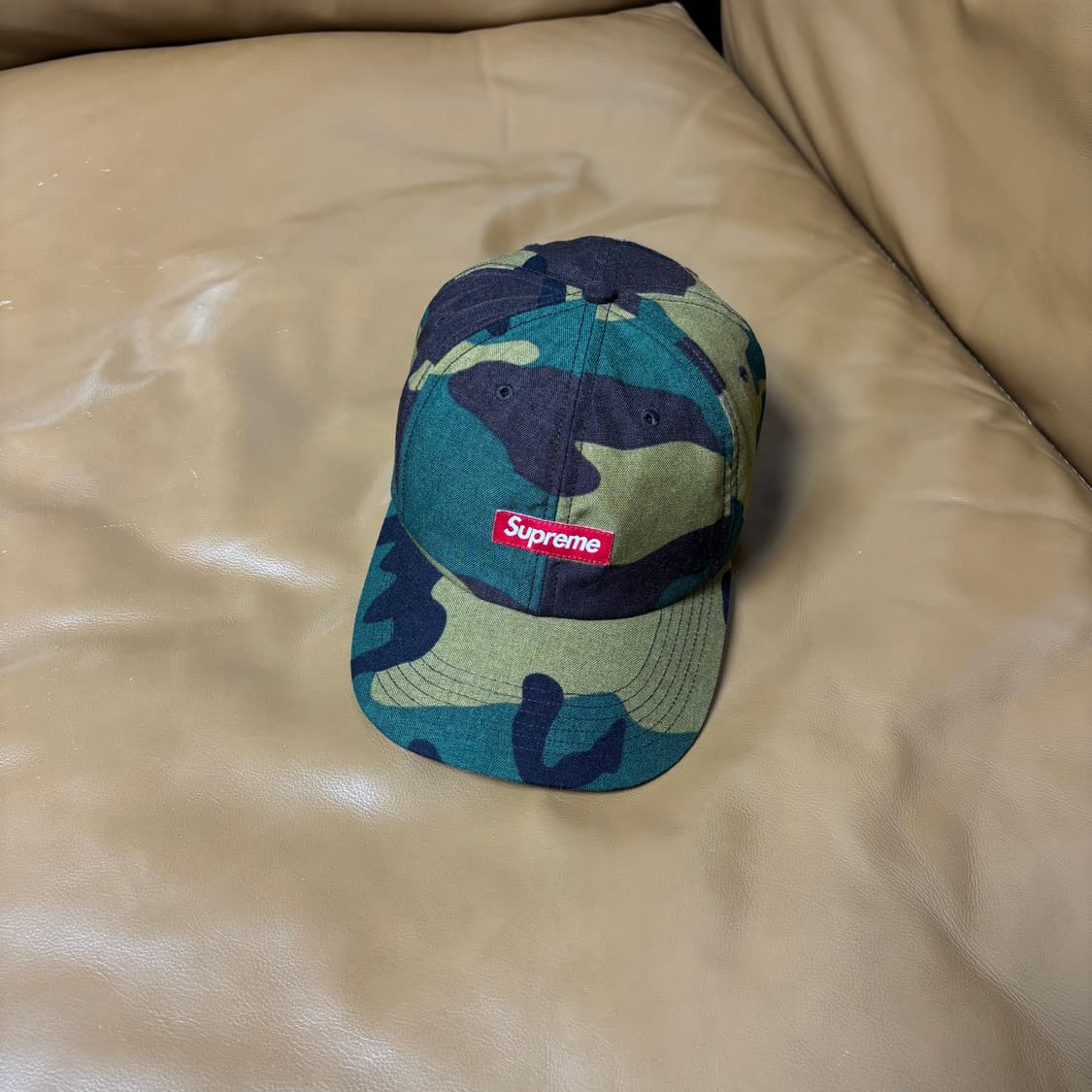 슈프림 6패널 볼캡 모자 우드랜드 카모 상품이미지1