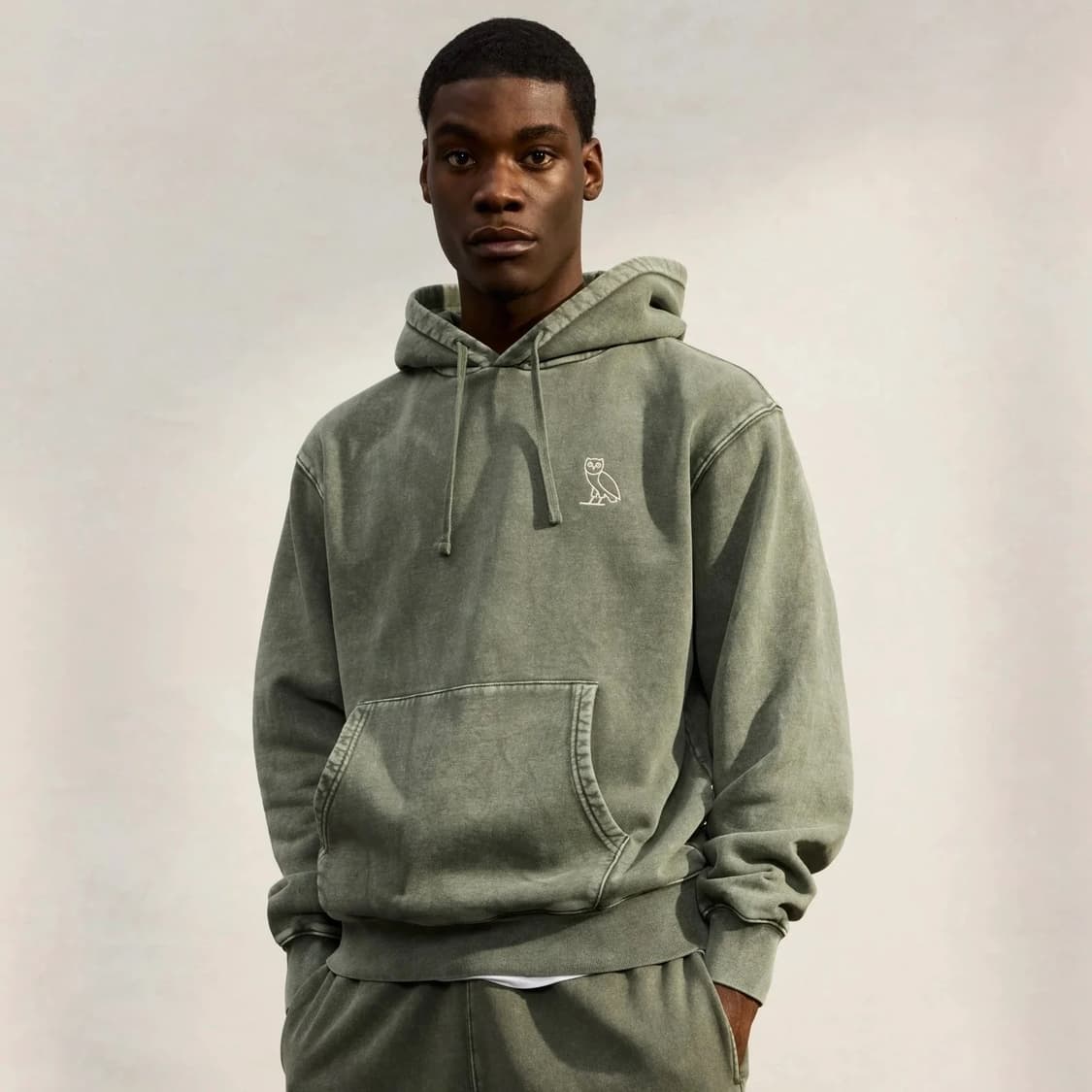 Ovo 카키 후드집업 상품이미지1