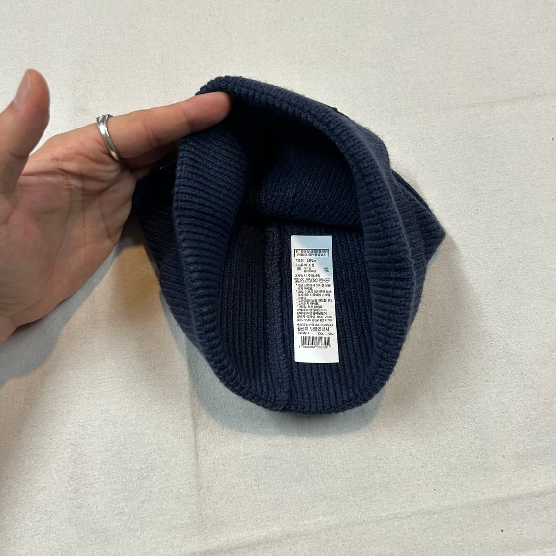 노스페이스 네이비 비니 모자 상품이미지4