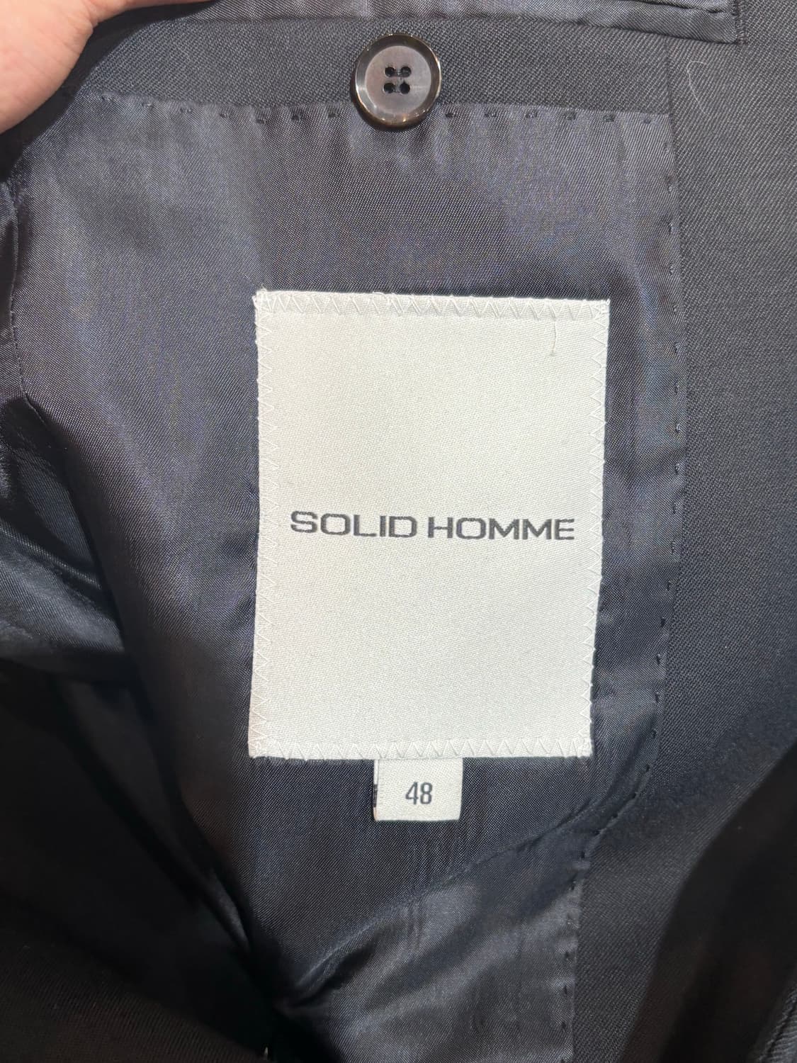 솔리드옴므 정장 블레이저 자켓 48사이즈 상품이미지4