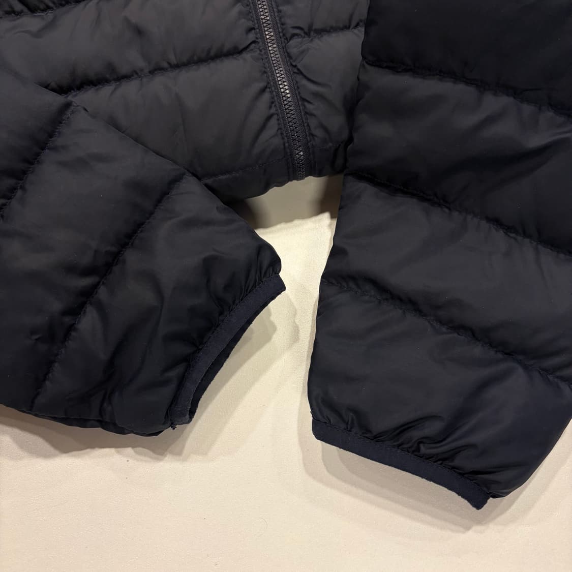 [3XL] 아디다스 퀼팅 삼선 패딩 네이비 C86 상품이미지5