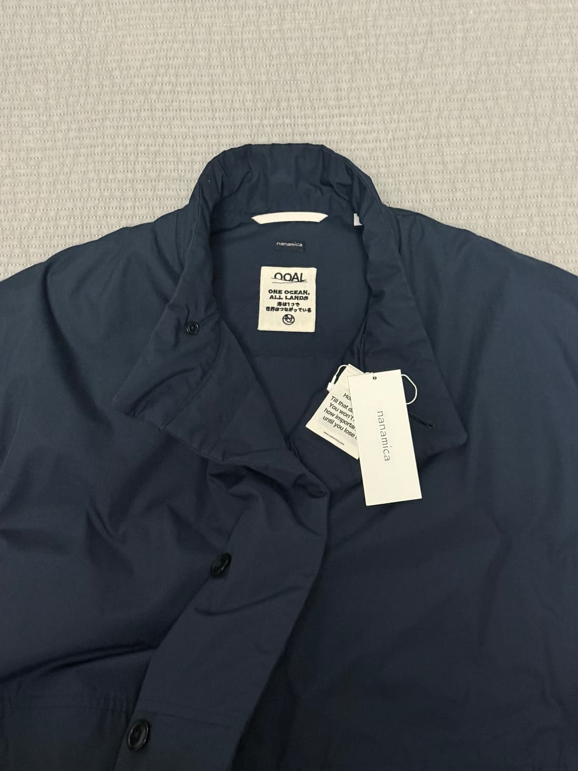 (M/105) 나나미카 인슐레이션 베스트 네이비 상품이미지2