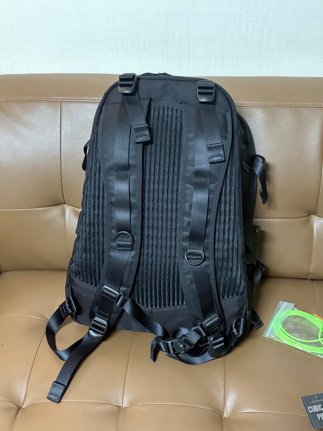 요시다 포터 띵스(THINGS) 백팩 블랙 (풀구성 / 미개봉 형광코드 상품이미지6